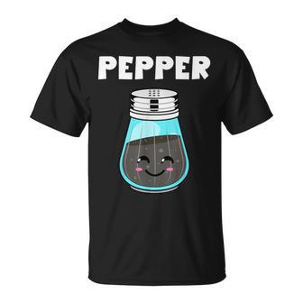 Pepper Costume Salt Pepper Matching Pair His Her T-Shirt - Geschenkecke