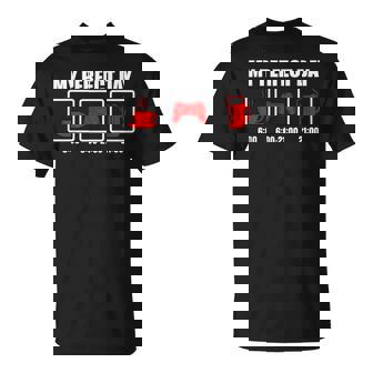 My Perfect Dayideojuegos Gamer Regalo Camiseta unisex - Regaloses