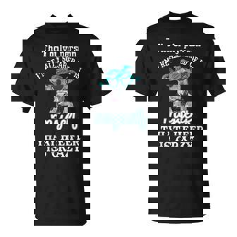 The Only Person I'm Really Scared Of Is Myself That Life Is T-Shirt - Monsterry