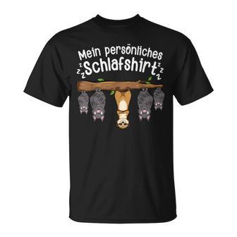 My Personal Sleep Meerkat With Bats T-Shirt - Geschenkecke