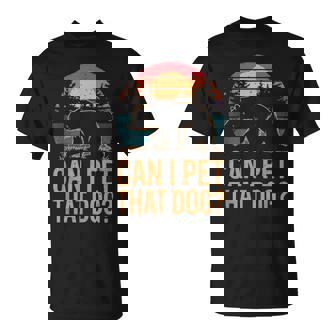 Can I Pet That Dog Bear T-Shirt - Seseable
