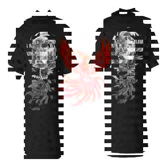 Phoenix Bird Pleine Lune Mythique Rajeunissement T-Shirt - Cadeauxyz