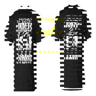 The Phrase Domestic Cat Is An Oxymoron T-Shirt - Monsterry