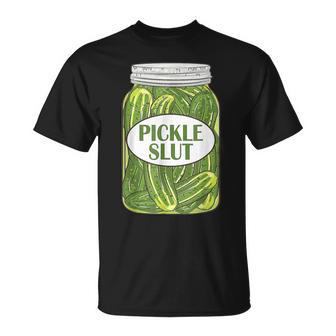 Pickle A Girl Who Loves Pickles Canning Food Quote T-Shirt - Geschenkecke