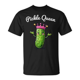 Pickle Queen Cucumber Lovers Cucumber T-Shirt - Geschenkecke