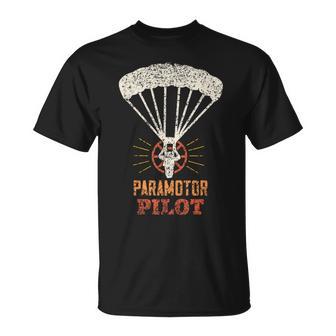 Pilote De Paramoteur Paramétreuroler Paramétrage T-Shirt - Cadeauxyz