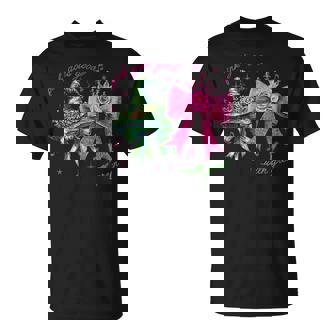Pink Goes Good With Green Witch Girl T-Shirt - Seseable
