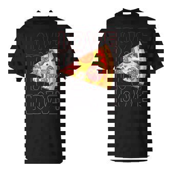 Pizza Slice Valentines Couples Matching Pajamas For Her T-Shirt - Monsterry