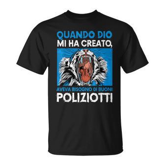 Poliziotto Regalo Per Polizia Maglietta - Novitaregali