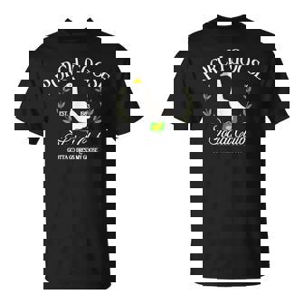 Porch Goose Social Club Gotta Go Dress My Goose Silly Goose T-Shirt - Thegiftio