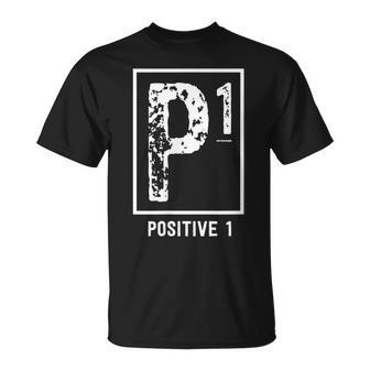 Positive 1 Spread Positivity Clothing T-Shirt - Monsterry