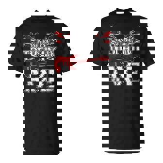 Pour Guitare Don't Touch My Axe T-Shirt - Cadeauxyz