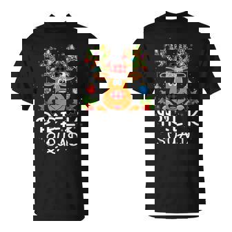 Pre-Kindergarten Squad Teacher Student Reindeer Christmas T-Shirt - Monsterry