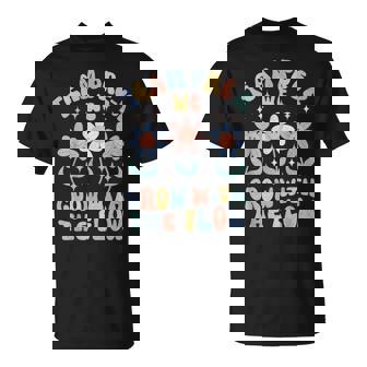 Preschool Teacher Appreciation Team Pre-K Grow With The Flow T-Shirt - Monsterry