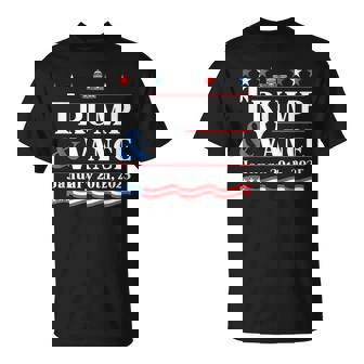 President Trump & Vance Inauguration Day 2025 T-Shirt | Mazezy