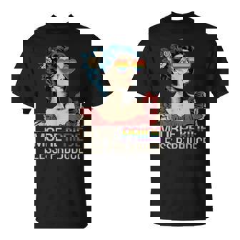 More Pride Less Prejudice Pride Month Lgbtq T-Shirt - Monsterry