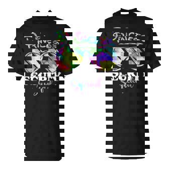 Princess Security Squad Birthday Party Matching Family T-Shirt - Thegiftio UK