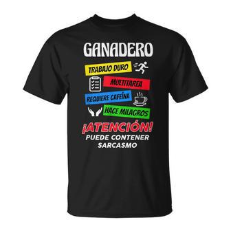 Profesion Divertida Ganadero Camiseta unisex - Regaloses