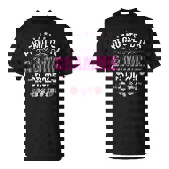 Promoted To Grammie Est 2025 Floral Mother's Day T-Shirt | Mazezy