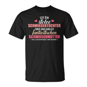 Proud Daughter In Law Of A Fantastic Mother-In-Law T-Shirt - Geschenkecke