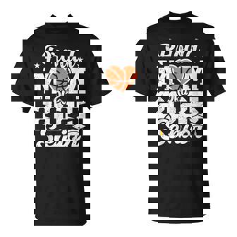 Proud Mom Class Of 2025 Senior Mom Basketball Class Of 2025 T-Shirt - Monsterry