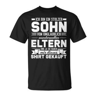 Proud Son Of Fantastic Parents T-Shirt - Geschenkecke