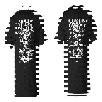 Provocative And Expressive Rebellious Fashion Unholy T-Shirt - Seseable