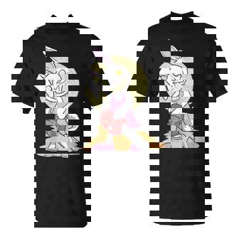 Psycho Chainsaw Bunny Halloween T-Shirt - Monsterry