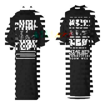 Pt Physical Therapy Assistant Therapist s Asistente De Fisioterapeuta -Adultos Negra Manga Larga Regular Fit One Size S Camiseta unisex - Regaloses