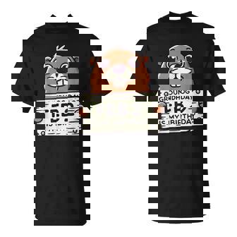 Punxsy Phil's Cute Groundhog Day February 2Nd Birthday- T-Shirt - Thegiftio