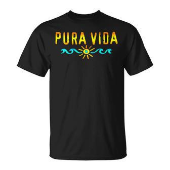 Puraida Costa Rica Sea Beach Sun Way Of Life Summer T-Shirt - Geschenkecke