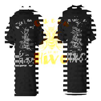 Queen Of My Hive Mom Bee T-Shirt | Seseable CA
