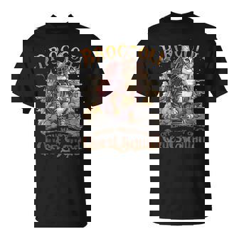 Quest Fantasy Squad Broccoli Cat Fantasy Book Bookish T-Shirt - Seseable