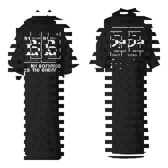 Química Papa Es El Mejor Ciencia Friki Camiseta unisex - Regaloses