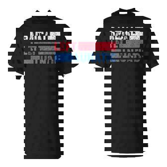 Radical Left Lunatic Anti Trump Democrat T-Shirt - Thegiftio UK