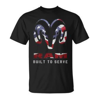 Ram Trucks Americana Built To Serve T-Shirt - Geschenkecke