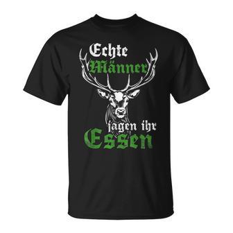 Real Hunting Your Food Hunter Deer Hunting T-Shirt - Geschenkecke