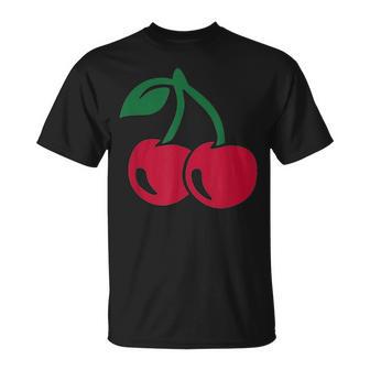 With Red Cherry T-Shirt - Geschenkecke