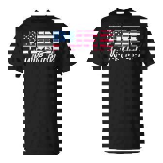 Redneck Pure Trash Usa Bandera Estadounidense 4 De Julio Camiseta unisex - Regaloses