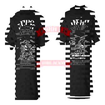 Regalos Divertidos Música Para Bateristas Baterista Tambores Músico Jubilación Dichos Batería Hombre Niños Rock Manga Larga - S Camiseta unisex - Regaloses