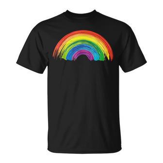 Regenbogen Damen Herren Kinder Regenbogen Kostüm T-Shirt - Geschenkecke