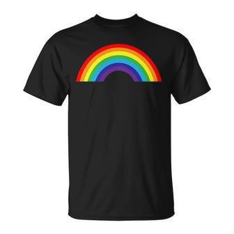 Regenbogen Mit Schönen Bunten Farben Retrointage T-Shirt - Geschenkecke