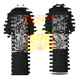 Resist Fascism Retro Boho Feminist Pro Choice Human Rights T-Shirt - Monsterry