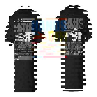 Resist Hands Off Protest Anti Trump T-Shirt - Monsterry