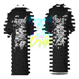 Respect The Drip Soccer Ice Cream Drip With Sprinkles T-Shirt - Monsterry