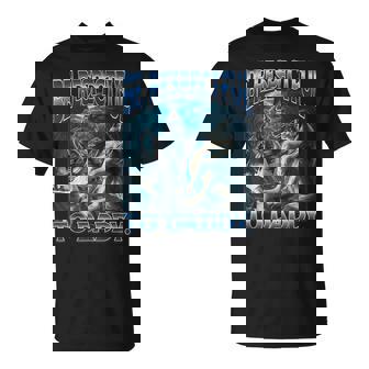 Be Respectful To Daddy Werewolf Meme Cringe Alpha Wolf T-Shirt - Seseable