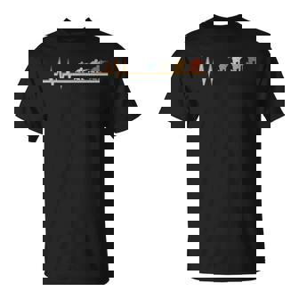 Retro Airsoft Armas Metralleta Rifle Squadintage Airsoft Camiseta unisex - Regaloses
