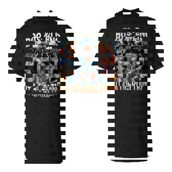 Retro Boots & Bling It's A Cowgirl Thing Western Glam T-Shirt - Thegiftio