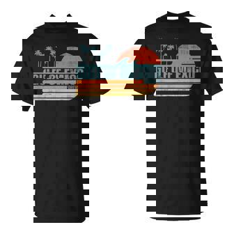 Retro Golf Of Mexico Forever 1550 Liberal El Golfo De Mexico T-Shirt - Geschenkecke