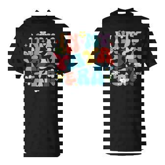 Retro Groovy In My Yaya Era Happy Mother's Day T-Shirt - Seseable